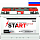 ����������� ���� ������������ START Start 6CT 77Ah R+ 670A EN 278x175x190 ��. ��. �����������